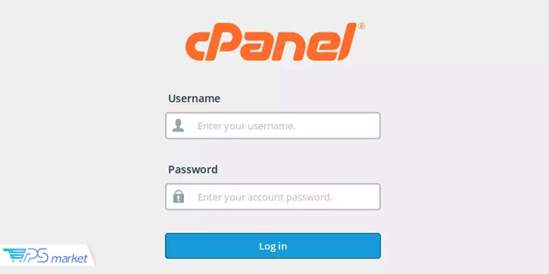 نحوه ورود به داشبورد کنترل پنل cpanel