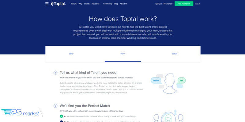 تاپتال سایت فریلنسری خارجی