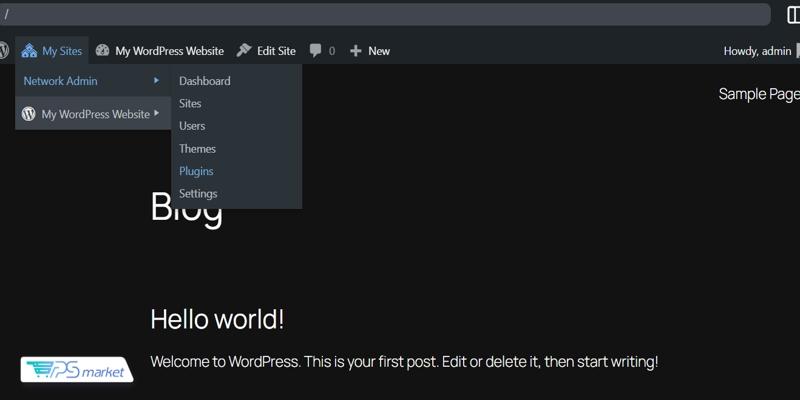 نصب افزونه‌ها و قالب‌ها
