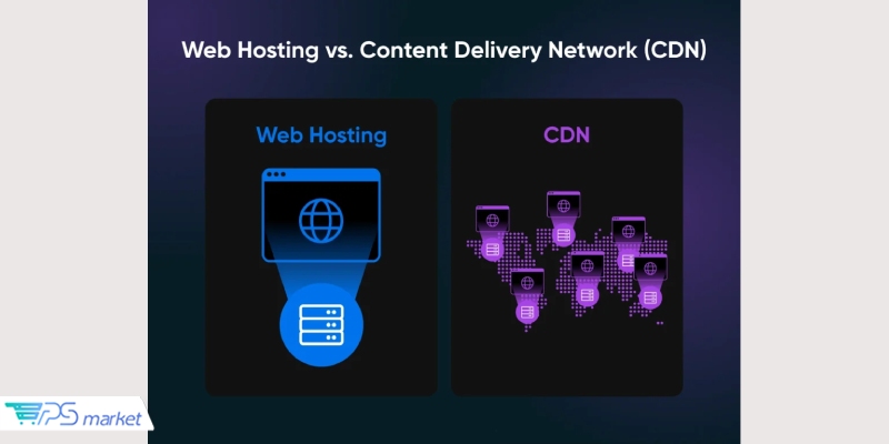 میزبانی سایت و cdn