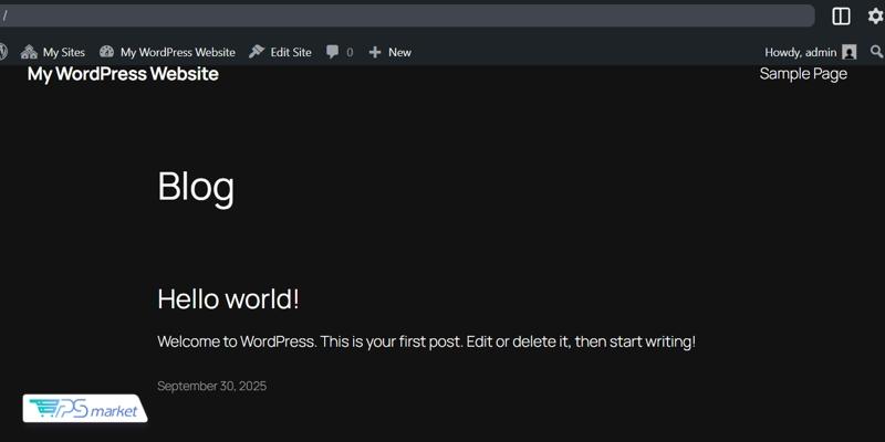ذخیره یا دانلود محیط وردپرس