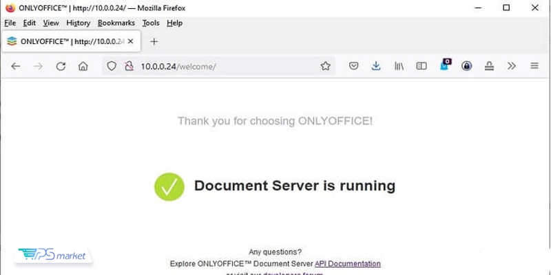دسترسی به ONLYOFFICE