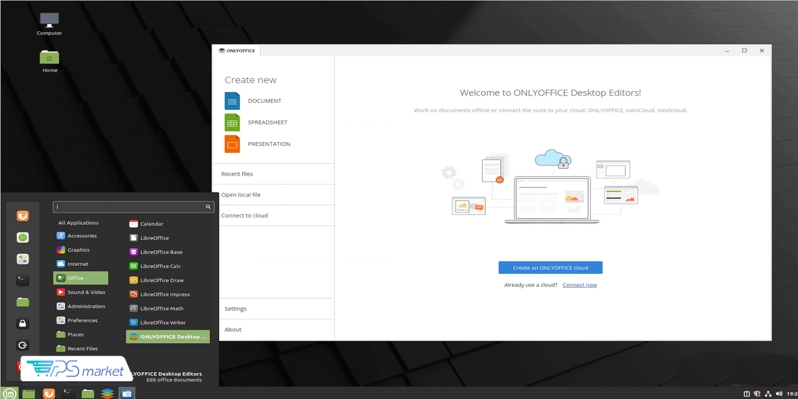 اجرای ONLYOFFICE