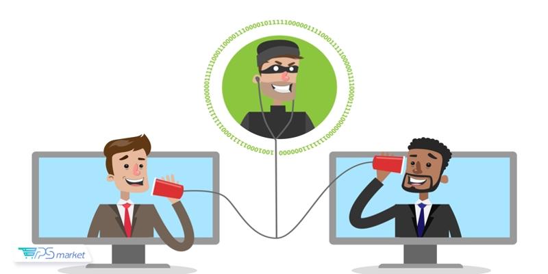 حمله مرد میانی (Man-in-the-Middle)