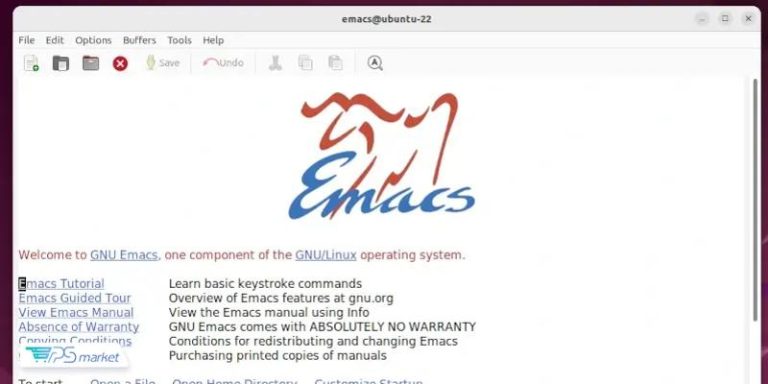 چگونه از ویرایشگر Emacs در لینوکس استفاده کنیم؟ + راهنمای نصب - VPSmarket