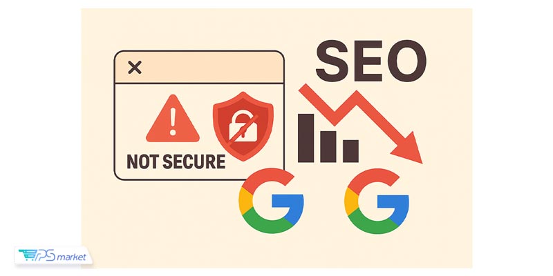 تاثیر ارور Not Secure روی سئو و رتبه گوگل