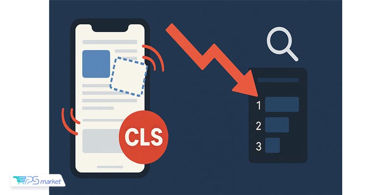 تأثیر CLS بر سئوی سایت